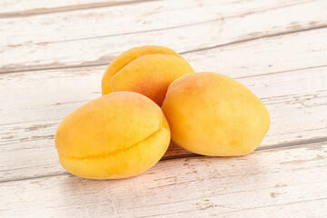 Ripe sweet juicy apricot heap