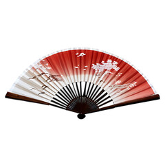Traditional Japanese fan Transparent Background Images 
