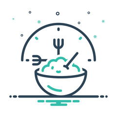 Mix icon for meal breaks