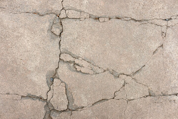 Obraz premium dry cracked soil