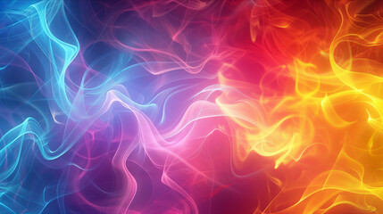 Obrazy na Plexi  「幻想的な煙のパターン」