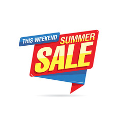 summer sale banner vector illustration