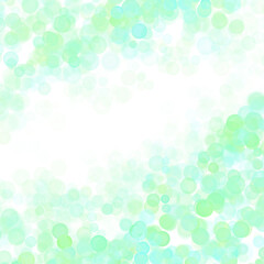 abstract background with bubbles bokeh