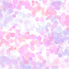 abstract background with bubbles bokeh