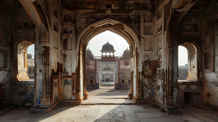 the wall of the fortress - Indian Fort 