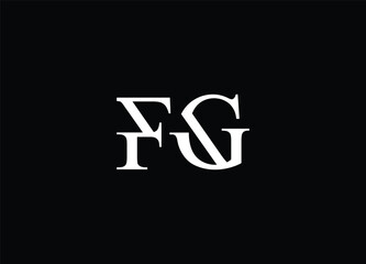 FG,  Abstract Letters Logo Monogram LO
og Design