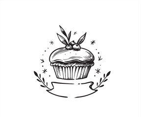 bread bakery logo design template