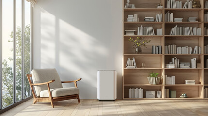 Minimalist living room air purifier