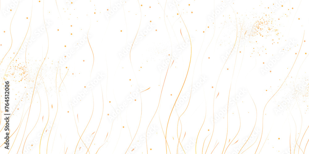 Wall mural abstract lines and dust on invisible background