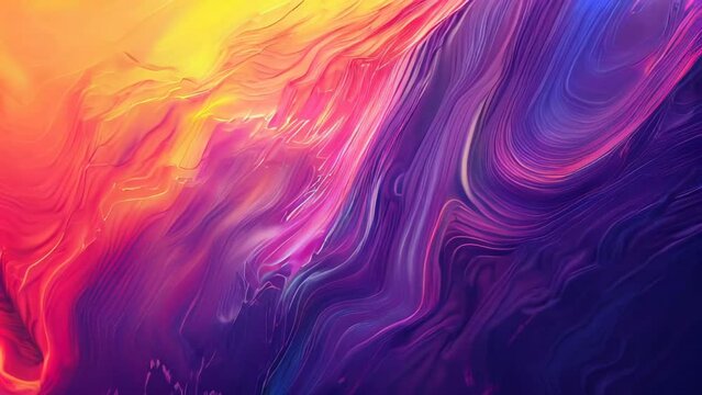 Abstract colorful background. Psychedelic texture. Digital fluid painting.