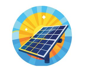 solar energy logo design