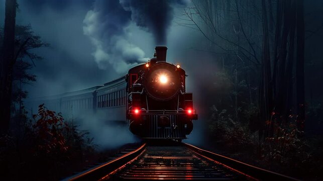 Geheimnisvolle Dunkelheit seamless looping time-lapse virtual 4k video animation background.