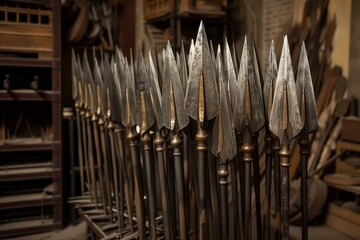 Spears in the weapon arsenal