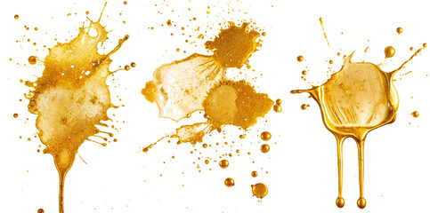 Golden texture. Gold brush stroke. Abstract oil paint texture background, pattern of gold brush strokes. Golden texture brush stroke used as background.