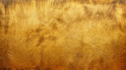 Gold brush stroke and texture golden. Abstract oil paint golden texture background, pattern of gold brush strokes. Golden texture brush stroke used as background.