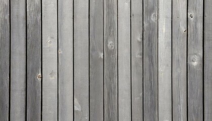 Minimalist Marvel: Grey Wood Planks Compose a Clean Fence