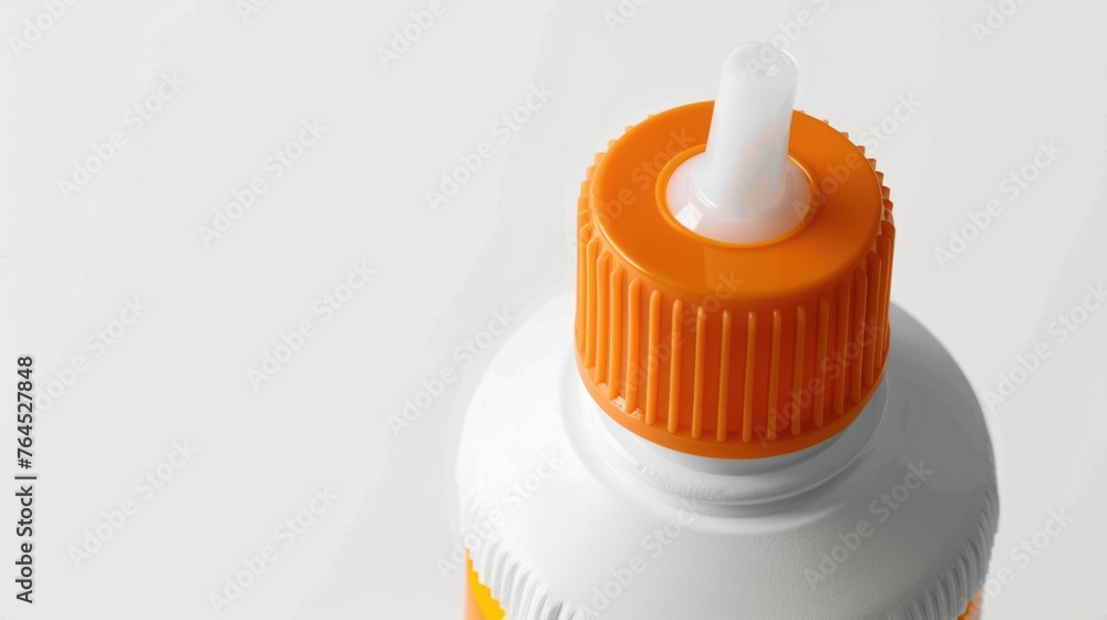 Poster Clear image of a bottle of liquid, suitable for various projects