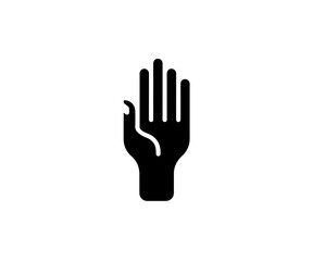 hand logo design template
