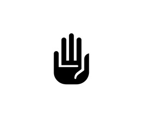 hand logo design template