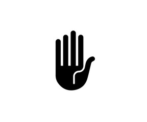 Obraz premium hand logo design template