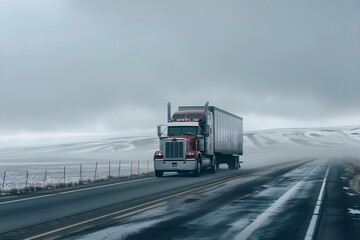 Challenges in Freight Transportation: The Impact of Driver Shortages and CDL Regulations. Concept Freight Transportation, Driver Shortages, CDL Regulations, Industry Challenges