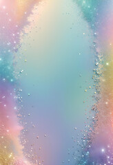 Fototapeta premium pastel colored light glitter background illustration. with copy space