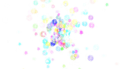 background with splashes