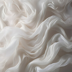 Fototapeta premium white silk fabric