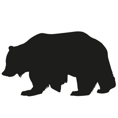 Bear silhouette