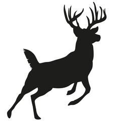deer icon silhouette