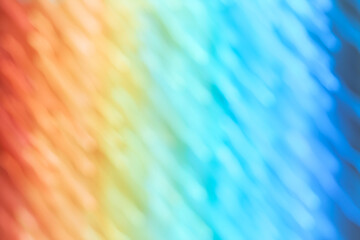 Rainbow abstract background and texture with soft diagonal stripes in the full colors of the...