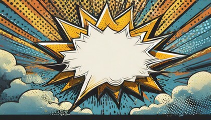 background with space for text pop art