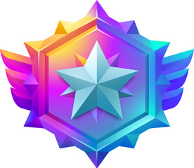 Rank Badge with Star