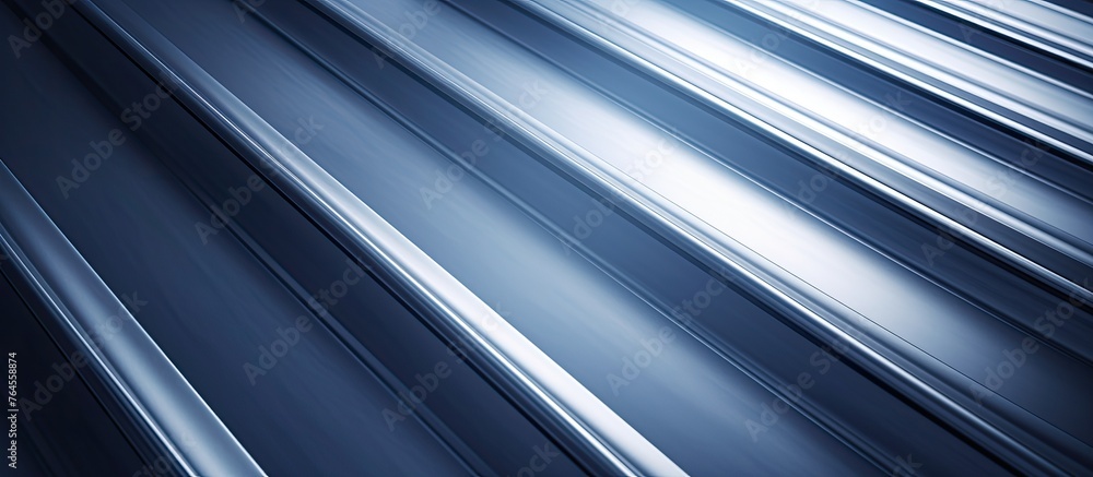 Poster a modern and artistic design featuring a blend of blue and white colors in an abstract pattern, idea