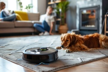 Revolutionizing Home Cleaning with Smart Technology: A Guide to Effective Allergen Control and Enhanced Air Quality - obrazy, fototapety, plakaty