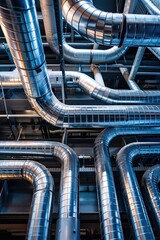 Explore the complex network of pipes circuits and mechanisms that work together to regulate temperature and humidity in a building
