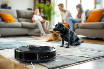 Advanced Technologies for Smart Home Maintenance: Effective Cleaning Solutions for Allergen Management and Air Quality Improvement - obrazy, fototapety, plakaty