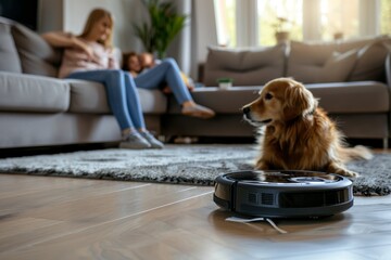 Master the Art of Mopping with Smart Cleaning Technology: Efficient, Reliable, and Innovative Solutions for a Content Home - obrazy, fototapety, plakaty