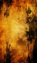 Sepia-toned abstract background with a distressed textured surface.