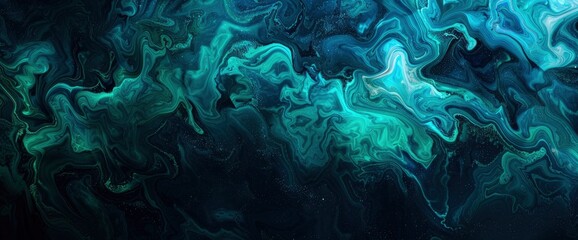 Marble Neon Blue Green Abstract Texture, HD, Background Wallpaper, Desktop Wallpaper