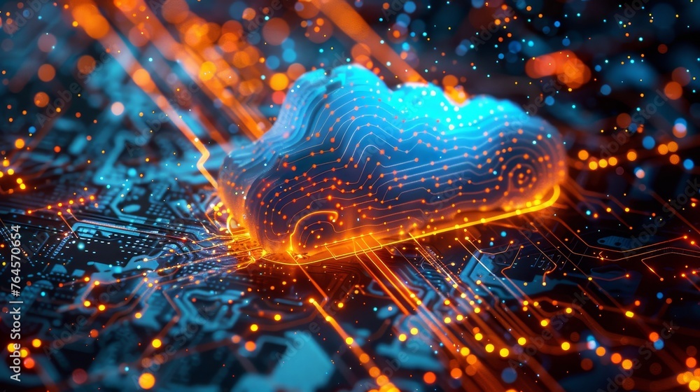 Aufkleber explore the fusion of technology and innovation in hybrid cloud computing