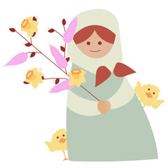 Easter in Finland, Palm Sunday tradition