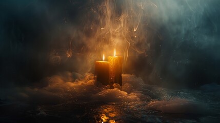 Candle tribute