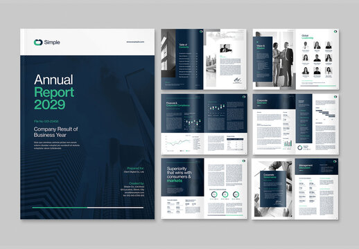 Annual Report Layout