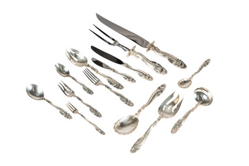 his vibrant and captivating stock image showcases a delightful collection of eating utensils,...