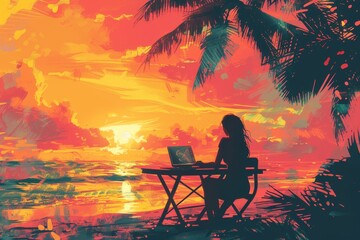 Digital Vagabond’s Journey: Working Holiday Travel Success Through Remote Work Courses, Video Conferencing, and Freelance Courses