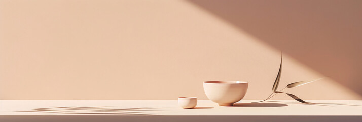 A minimalist still life composition featuring carefully arranged everyday objects, capturing the beauty in simplicity and form.