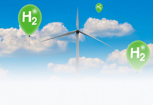 Clean energy, conceptual illustration