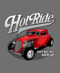 Hotride Retro Car Design
