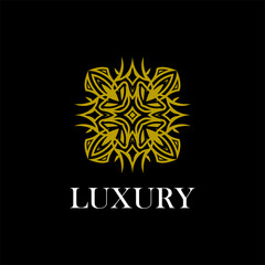 Luxury ornamental mandala design background in gold color vector. Vector islamic background Free Vector